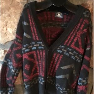 Men’s Vintage Atlantic Trader Cardigan Sweater XL